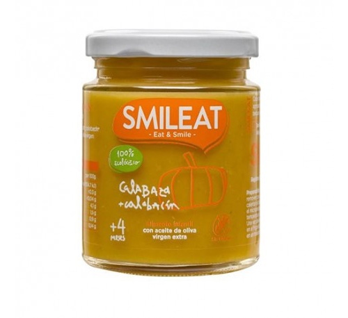 Smileat calabaza y calabacin 230g