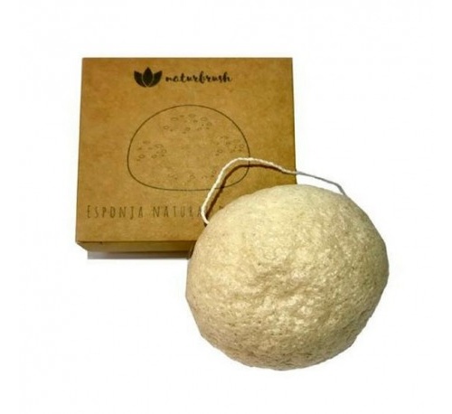 Naturbrush esponja natural konjac facial