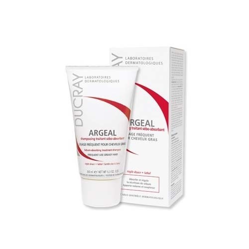 Argeal champu sebo-absorbente - ducray (1 envase 200 ml)